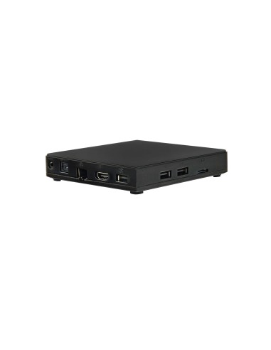 Hannspree Android Box 6.0 Cavo, Ethernet (RJ-45), WLAN Full HD Nero
