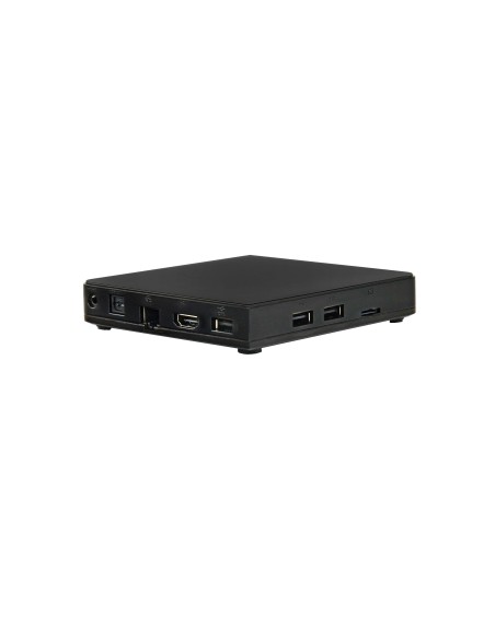 Hannspree Android Box 6.0 Cavo, Ethernet (RJ-45), WLAN Full HD Nero