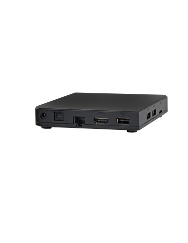 Hannspree Android Box 6.0 Cavo, Ethernet (RJ-45), WLAN Full HD Nero