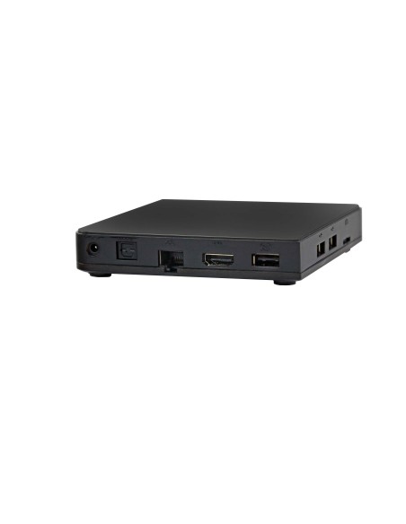 Hannspree Android Box 6.0 Cavo, Ethernet (RJ-45), WLAN Full HD Nero