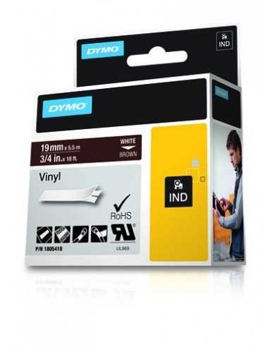 Dymo NASTRO 19MMX 5 5M VINILE BI MA D1 RHINOPRO 1805418  MATERIALE DI CONSUMO