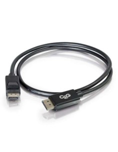 C2G 7m DisplayPort Cable with Latches 4K - 8K UHD M M - Black Nero 2