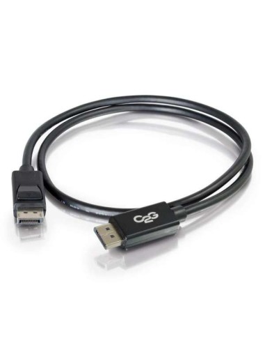 C2G 7m DisplayPort Cable with Latches 4K - 8K UHD M M - Black Nero