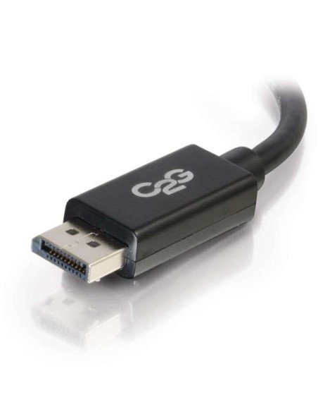 C2G 7m DisplayPort Cable with Latches 4K - 8K UHD M M - Black Nero