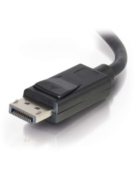 C2G 7m DisplayPort Cable with Latches 4K - 8K UHD M M - Black Nero