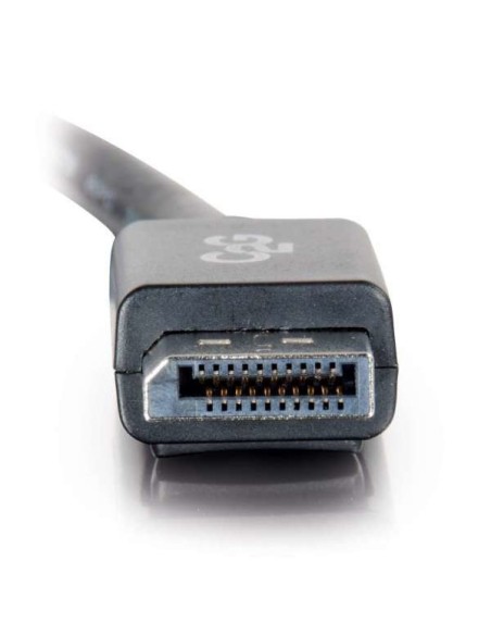 C2G 7m DisplayPort Cable with Latches 4K - 8K UHD M M - Black Nero