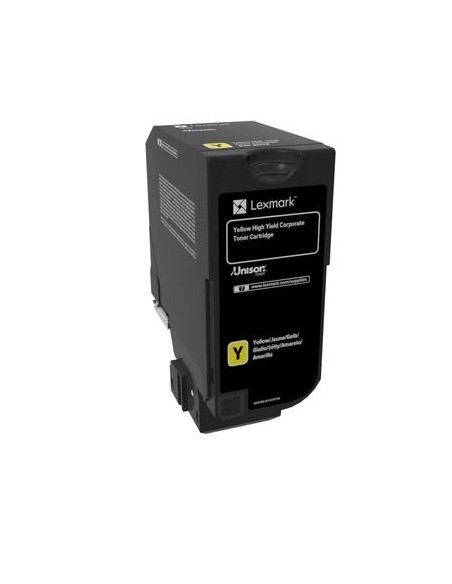 Lexmark 84C2HYE cartuccia toner 1 pz Originale Giallo