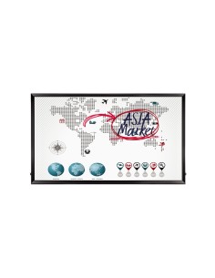 LG 86TR3D-B visualizzatore di messaggi Pannello piatto interattivo 2,18 m (86") LCD Wi-Fi 410 cd m² 4K Ultra HD Nero Touch
