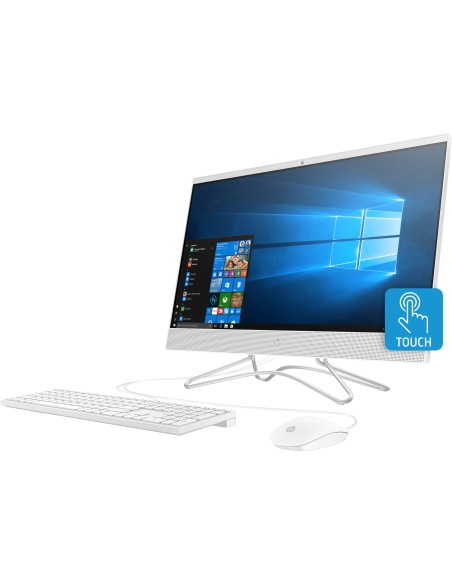 HP 24-f0060nl Intel® Pentium® Silver 60,5 cm (23.8") 1920 x 1080 Pixel Touch screen 8 GB DDR4-SDRAM 512 GB SSD PC All-in-one