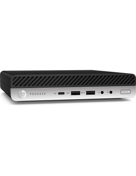 HP ProDesk 600 G5 DDR4-SDRAM i5-9500T mini PC Intel® Core™ i5 8 GB 256 GB SSD Windows 10 Pro Nero