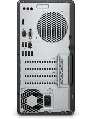 HP 290 G3 DDR4-SDRAM i3-9100 Micro Tower Intel® Core™ i3 8 GB 256 GB SSD Windows 10 Pro PC Nero