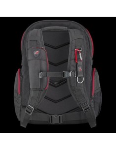ASUS ROG XRANGER zaino Nero rosso Nylon, Gomma 2