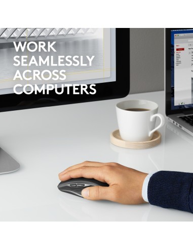 Logitech MX Anywhere 2S Wireless Mobile mouse Mano destra Wireless a RF + Bluetooth 4000 DPI