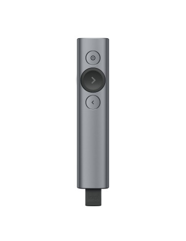 Logitech Spotlight Presentation Remote puntatore wireless Bluetooth RF Grigio