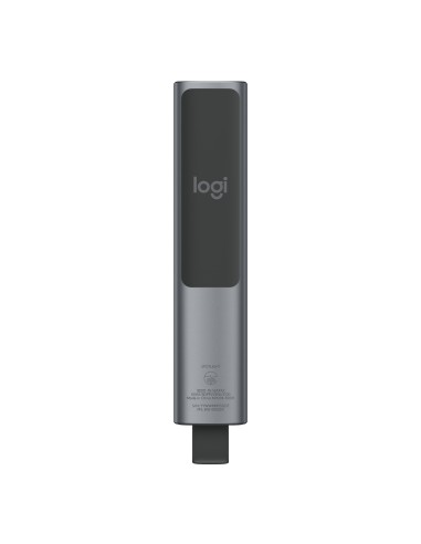 Logitech Spotlight Presentation Remote puntatore wireless Bluetooth RF Grigio