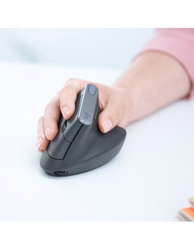 Logitech MX Vertical mouse Mano destra Wireless a RF + Bluetooth Ottico 4000 DPI