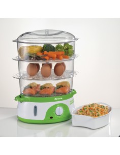 Ariete 0911 pentola a vapore 3 cestello i Libera installazione 800 W Verde, Bianco 2