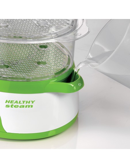 Ariete 0911 pentola a vapore 3 cestello i Libera installazione 800 W Verde, Bianco