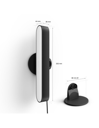 Philips Hue White and Color ambiance Barra luminosa Hue Play, confezione doppia