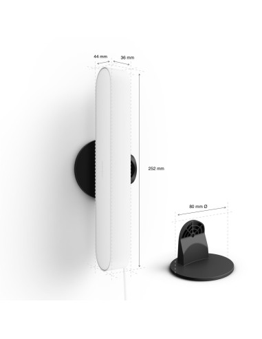 Philips Hue White and Color ambiance Barra luminosa Hue Play, confezione doppia