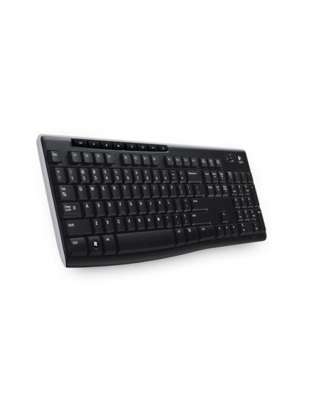 Logitech Wireless Keyboard K270 tastiera RF Wireless QWERTZ Tedesco Nero