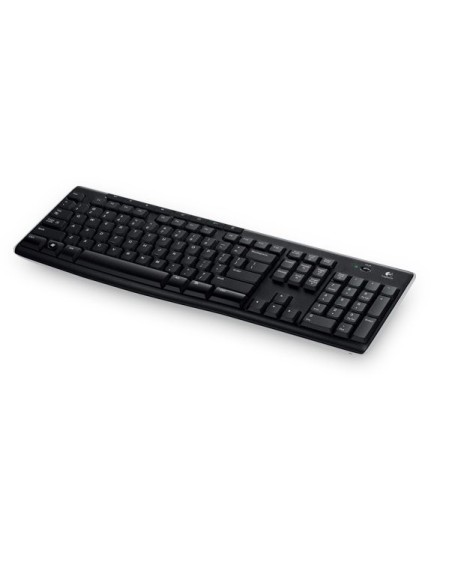 Logitech Wireless Keyboard K270 tastiera RF Wireless QWERTZ Tedesco Nero