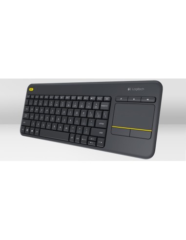 Logitech Wireless Touch Keyboard K400 Plus tastiera RF Wireless QWERTZ Tedesco Nero