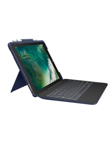Logitech Slim Combo Blu Smart Connector QWERTY Italiano