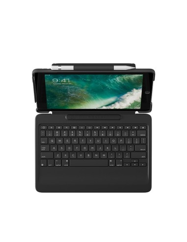 Logitech SLIM COMBO with detachable keyboard and Smart Connector for iPad Air (3rd gen) and iPad Pro 10.5-inch Nero QWERTY