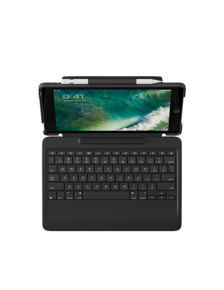 Logitech SLIM COMBO with detachable keyboard and Smart Connector for iPad Air (3rd gen) and iPad Pro 10.5-inch Nero QWERTY