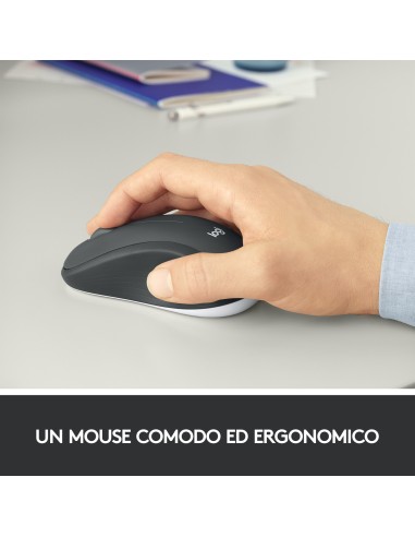 Logitech MK540 Advanced Combo Tastiera e Mouse Wireless per Windows, Ricevitore USB Unifying 2,4 GHz, Tasti di Scelta Rapida