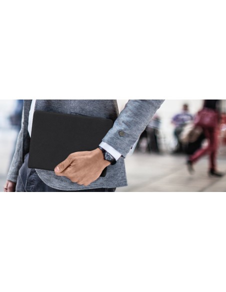 Logitech SLIM FOLIO with Integrated Bluetooth Keyboard for iPad (5th and 6th generation) Carbonio, Nero QWERTZ Tedesco