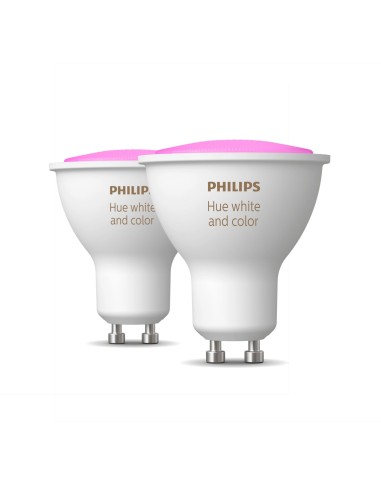 Philips Hue White and Color ambiance GU10 - confezione da 2