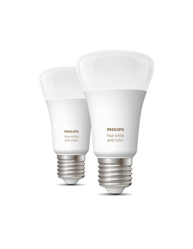 Philips Hue White and Color ambiance E27 - confezione da 2