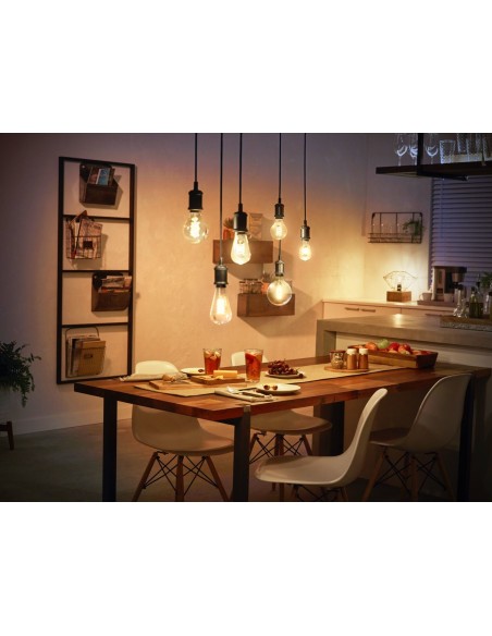 Philips Hue White Standard con filamento A60 E27 - confezione da 1