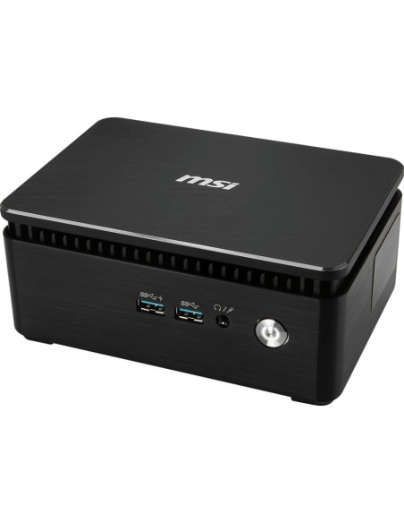 MSI Cubi 3 Silent S-005BEU PC con dimensioni 1,2 l Nero BGA 1356 i3-7100U 2,4 GHz