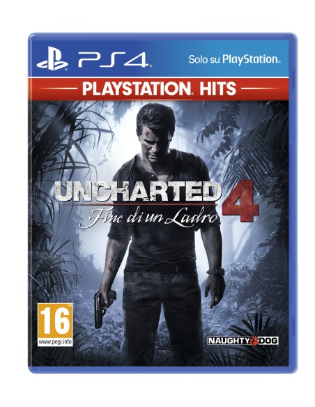 Sony Uncharted 4  Fine di un Ladro (PS Hits)