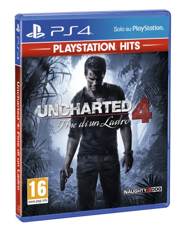 Sony Uncharted 4  Fine di un Ladro (PS Hits)