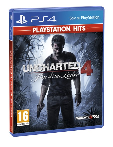 Sony Uncharted 4  Fine di un Ladro (PS Hits)