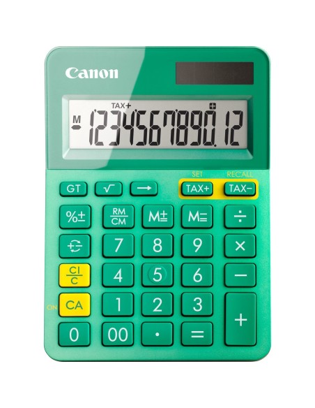 Canon LS-123K calcolatrice Desktop Calcolatrice di base Verde
