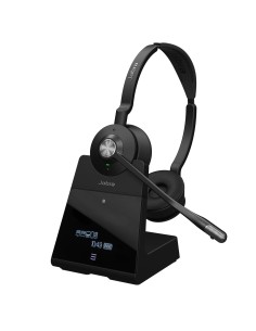 Jabra Engage 75 Stereo Auricolare Wireless A Padiglione Ufficio Bluetooth Nero
