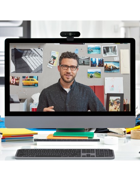 Logitech BRIO 4K STREAM EDITION webcam 4096 x 2160 Pixel USB 3.2 Gen 1 (3.1 Gen 1) Nero