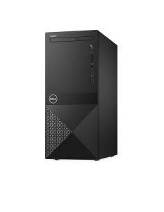 DELL Vostro 3670 DDR4-SDRAM i3-9100 Mini Tower Intel® Core™ i3 4 GB 1000 GB HDD Windows 10 Pro PC Nero, Argento 2