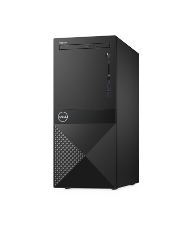 DELL Vostro 3670 DDR4-SDRAM i3-9100 Mini Tower Intel® Core™ i3 4 GB 1000 GB HDD Windows 10 Pro PC Nero, Argento