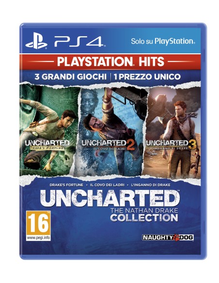 Sony Uncharted  The Nathan Drake Collection, PS Hits, PS4 PlayStation 4