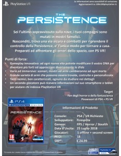 Sony The Persistence Standard Inglese PlayStation 4 2