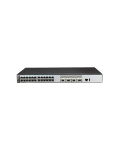 Huawei S5720-28X-LI-DC Gigabit Ethernet (10 100 1000) 1U Nero, Grigio