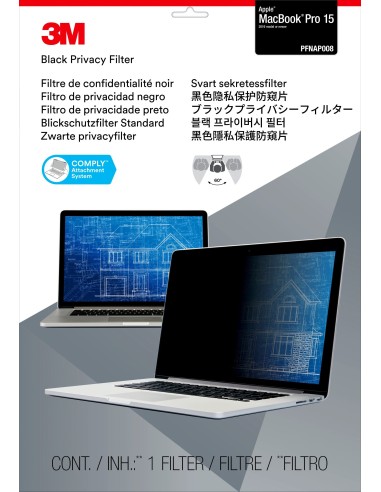 3M Filtro Privacy per Apple® MacBook Pro® da 15” (2016)