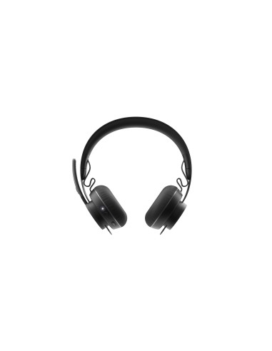 Logitech Zone Wireless UC Auricolare A Padiglione Musica e Chiamate USB tipo A Bluetooth Grafite