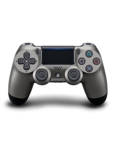 Sony DualShock 4 v2 Nero, Acciaio inossidabile Bluetooth USB Gamepad Analogico Digitale PlayStation 4